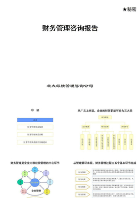 財務管理咨詢報告 企業財務優化的路徑與實踐